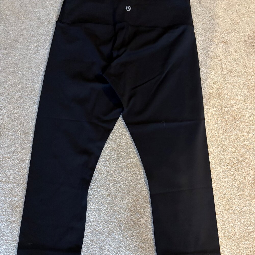 Lululemon Black Capris - Picture 2 of 2